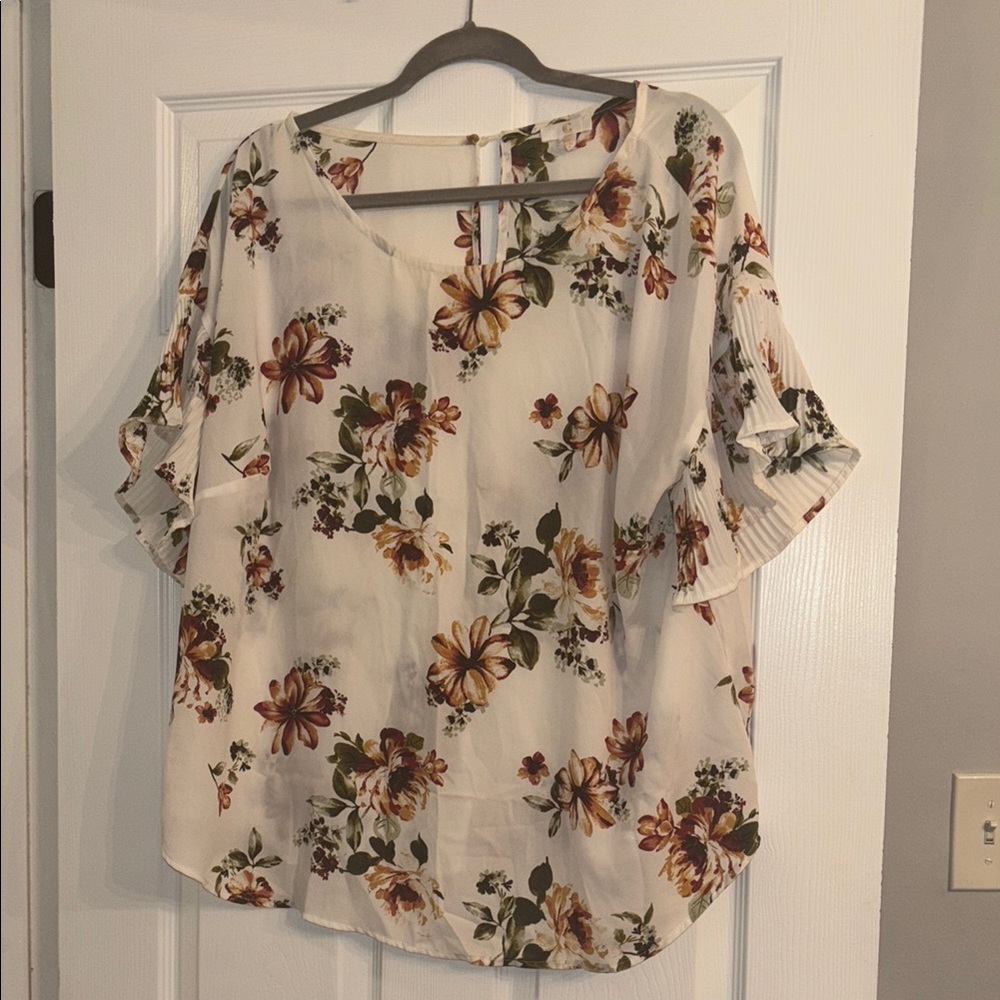 Floral Women's Blouse